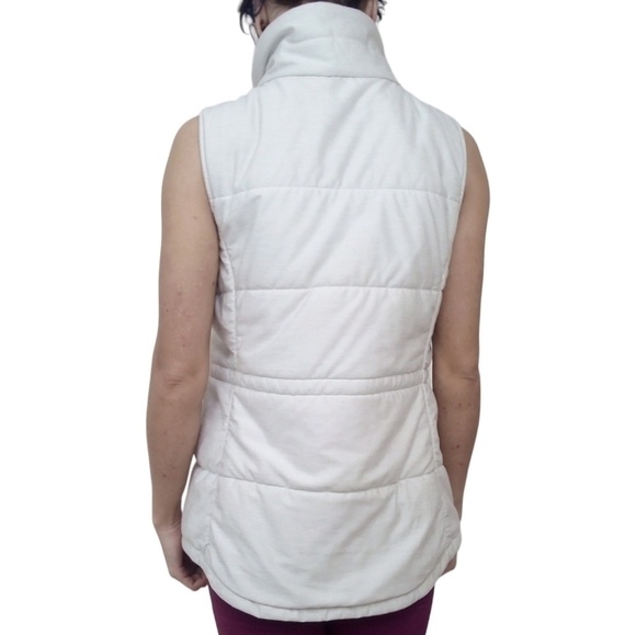 The North Face Heathered Beige White Outdoor Vest Small - Picture 5 of 6